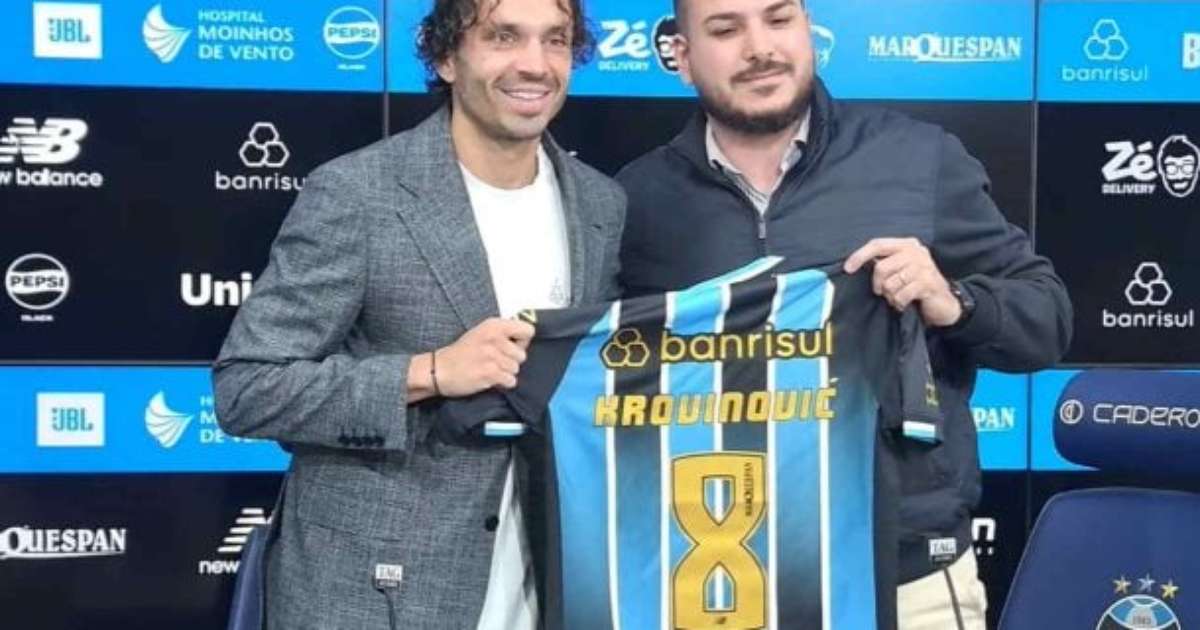 Estréia à vista: Grêmio aposta em Filip Krovinovic para evitar atrito com rebaixamento contra o Atlético