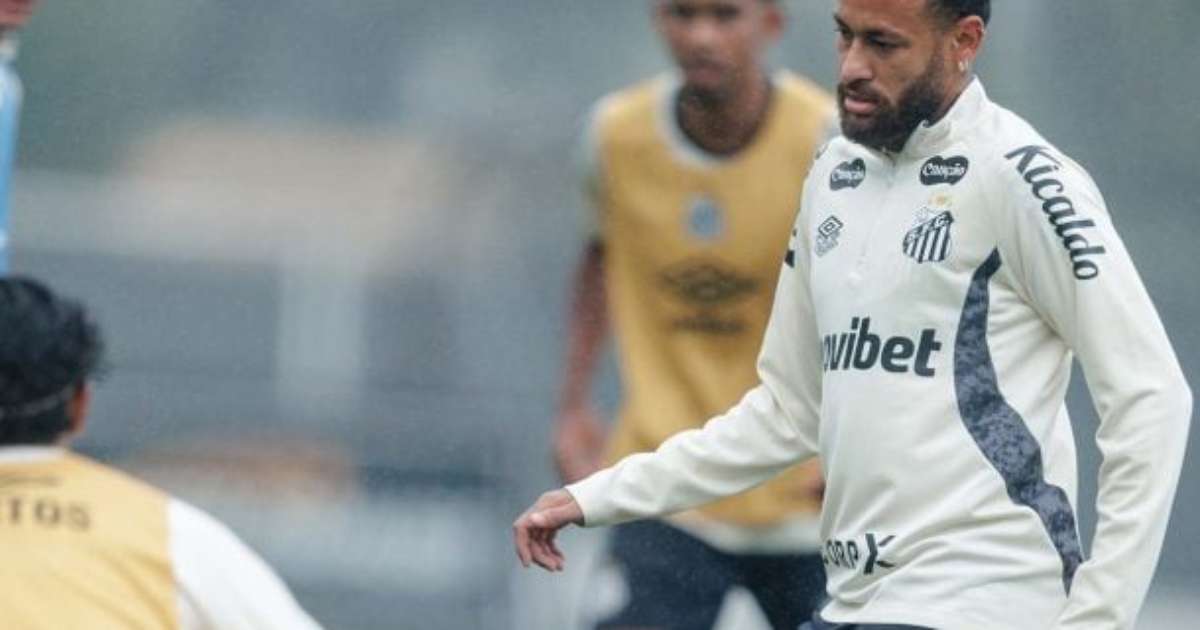 Neymar topa atuar no sintético em duelo entre Santos e Palmeiras