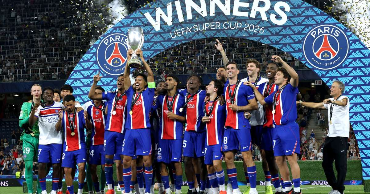 PSG vence Aston Villa e conquista bicampeonato da Supercopa da UEFA