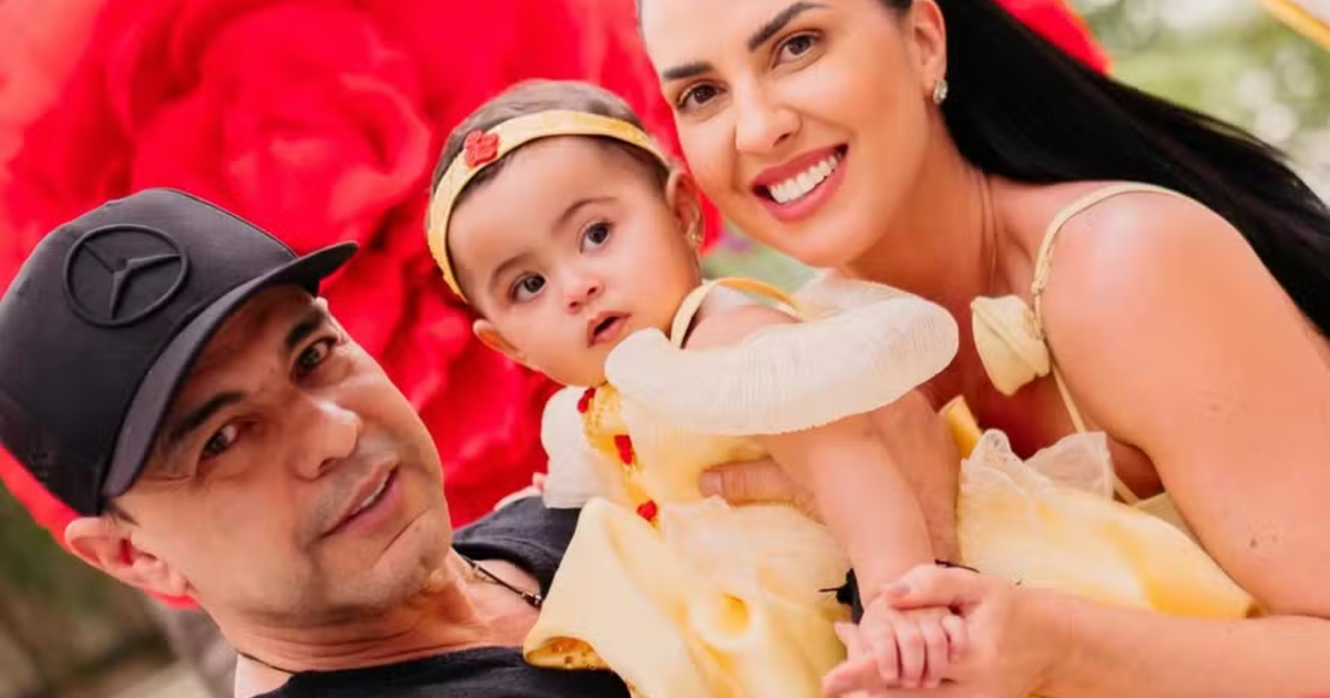 Parece quem? Filha de Graciele e Zezé surpreende com aparência: 'A cara...'