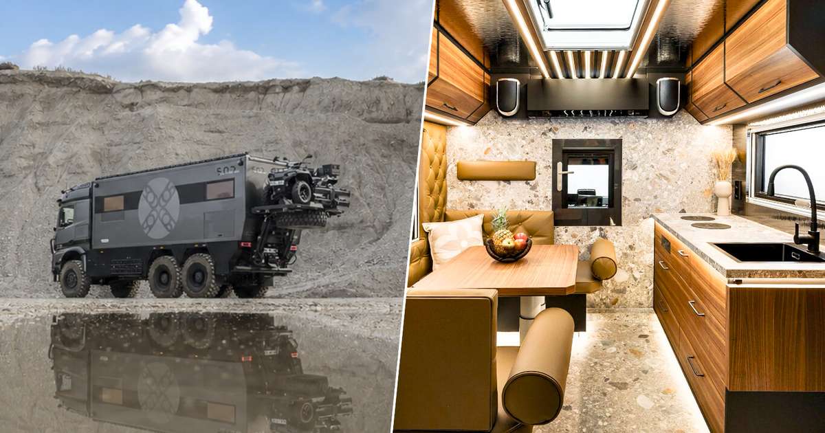 O motorhome definitivo? Conheça o monstro da Mercedes de 33 mil kg