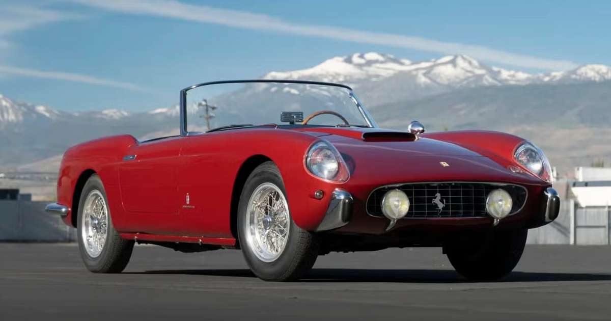 Ferrari rara de 1958 pode ser vendida por até US$ 5 milhões em leilão