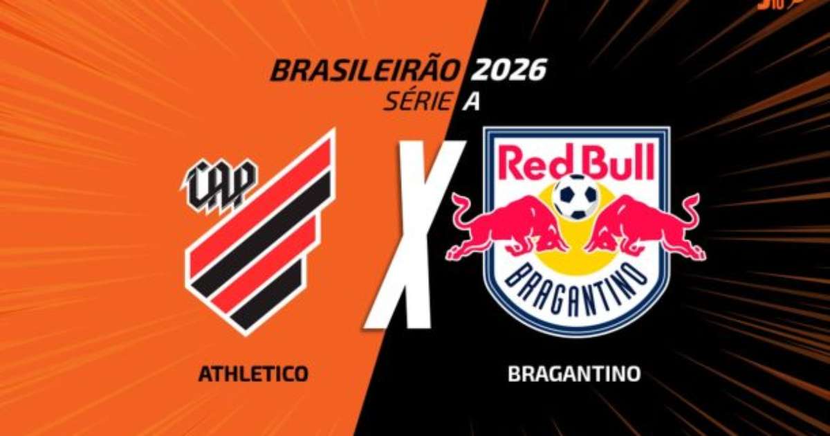 Athletico-PR x Bragantino: onde assistir, escalações e arbitragem