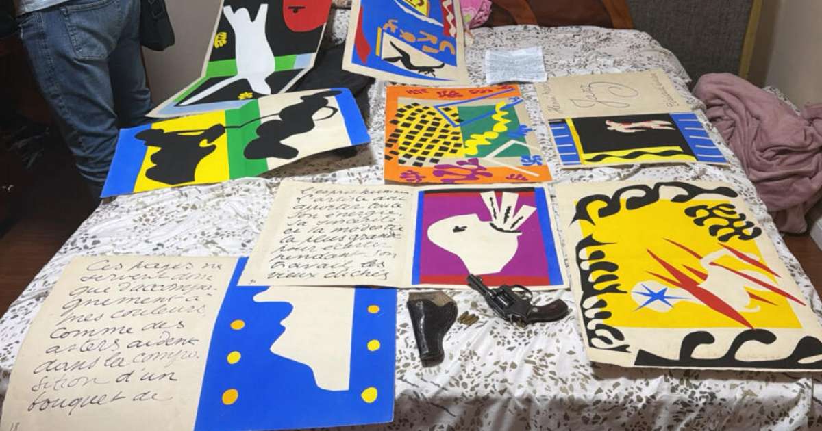 Polícia de São Paulo recupera obras roubadas do pintor francês Matisse, avaliadas em mais de R$ 1 milhão