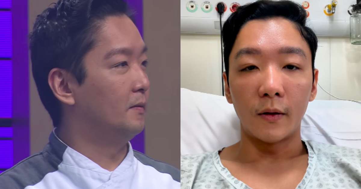 Vencedor do 'MasterChef' é internado e revela que quase morreu: 'Era só um pontinho no olho'