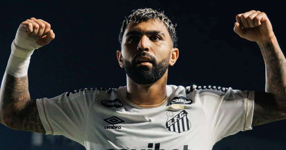 Gabigol brilha, Neymar pouco aparece, e Santos vira na Sula