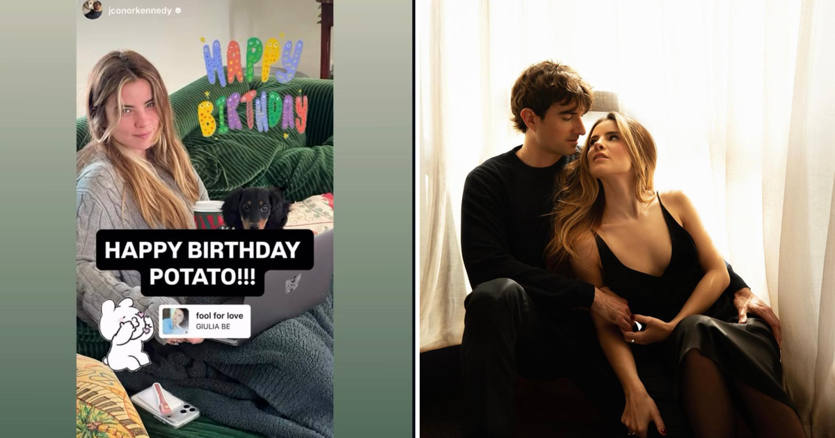 Giulia Be se manifesta após o marido Conor Kennedy ter prisão decretada na Rússia: 'Meu menino preso'