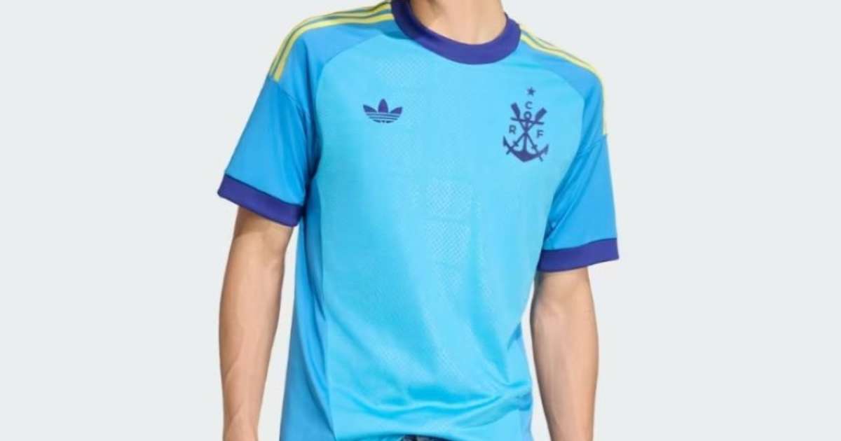 Flamengo lança nova camisa de goleiro azul