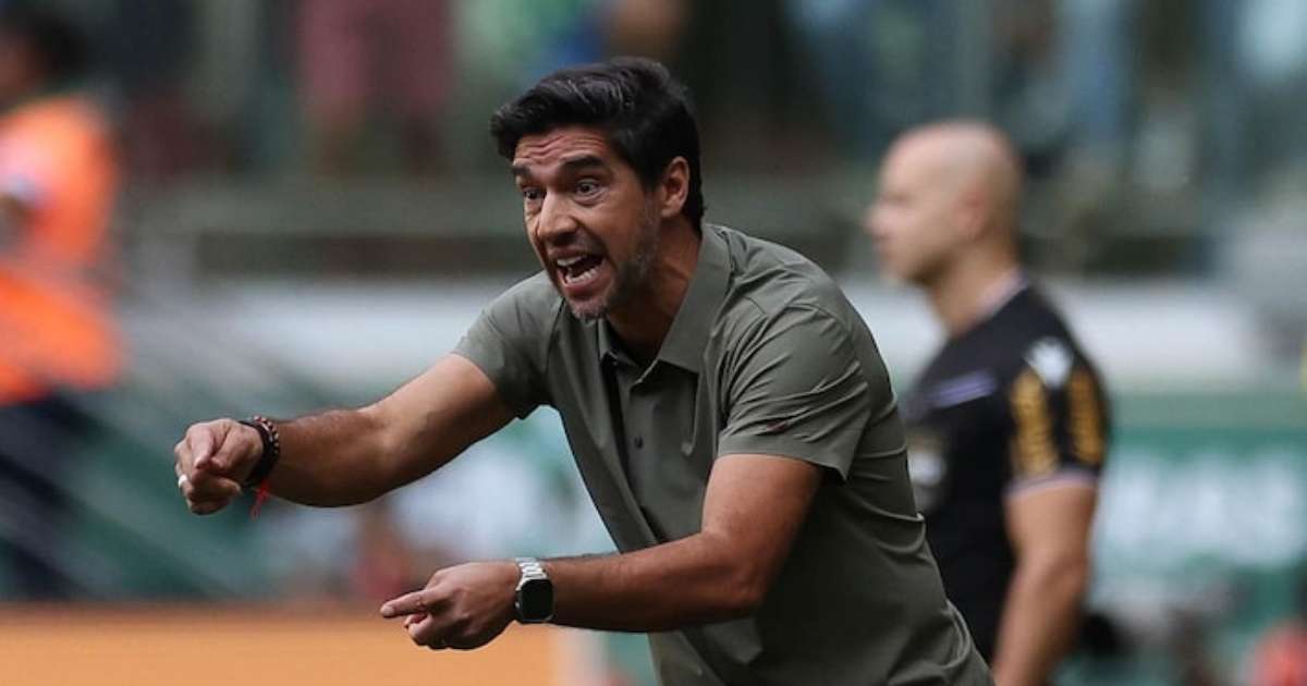Abel Ferreira admite má fase do Palmeiras após derrota contundente no Rio