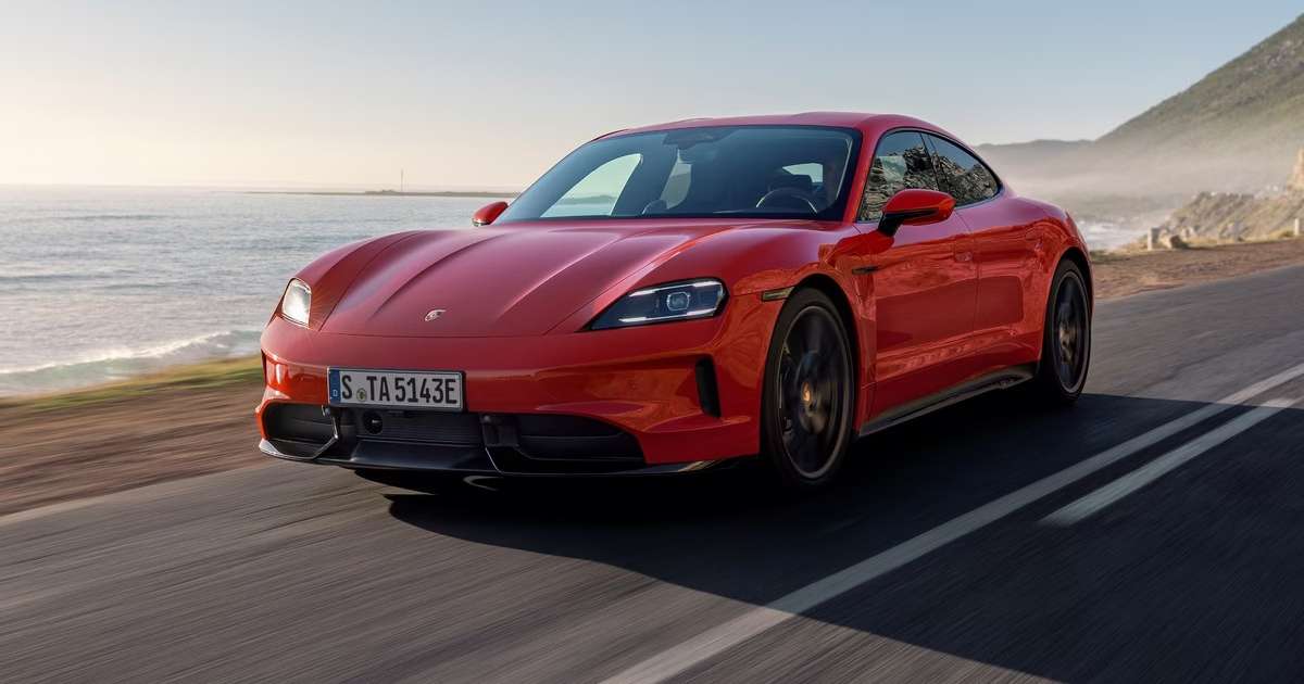 Porsche deve encerrar produção do Taycan, seu principal modelo elétrico