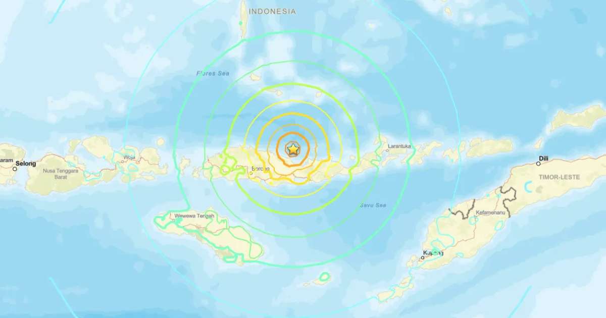 Terremoto de magnitude 7,7 atinge Indonésia e deixa 2 mortos; alerta de tsunami é encerrado