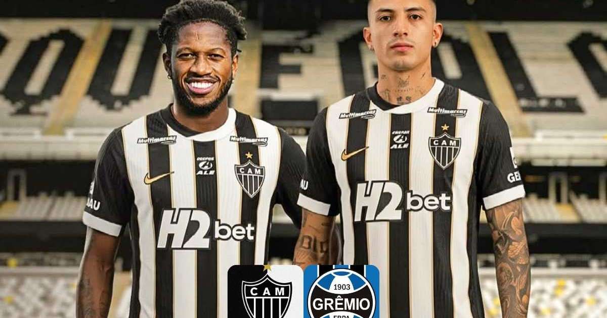 Em Belo Horizonte, Atlético-MG visa G-5 enquanto Grêmio quer escapar do rebaixamento