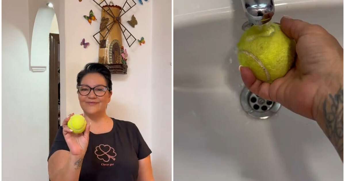 Yolanda Herrera, especialista em limpeza: "Com apenas uma bola de tênis, você pode remover facilmente marcas de paredes e pichações de móveis"