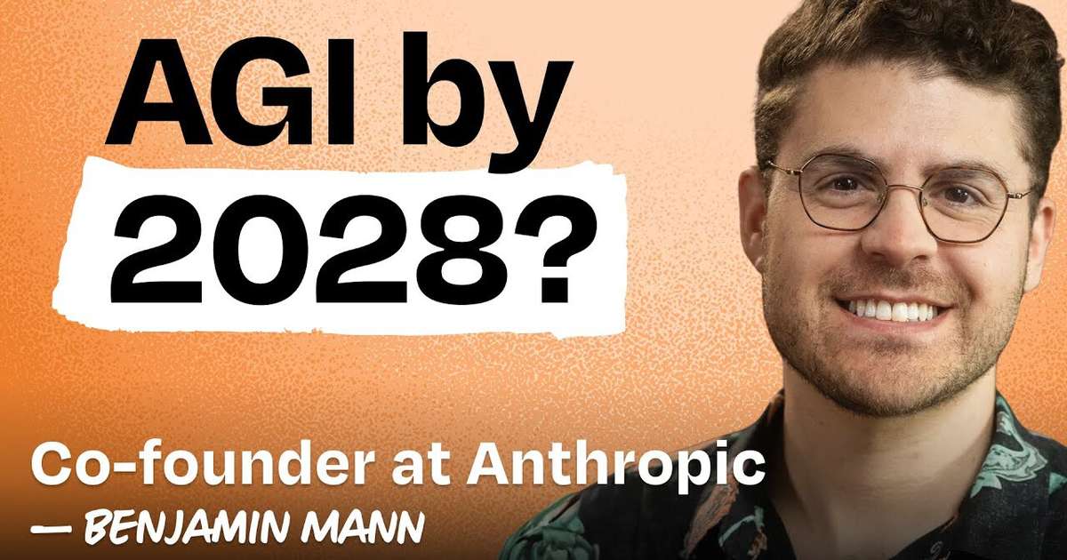 "Vinte anos atrás, eu teria matriculado minha filha nas melhores escolas; hoje, acho que isso já não importa", diz Ben Mann, cofundador da Anthropic