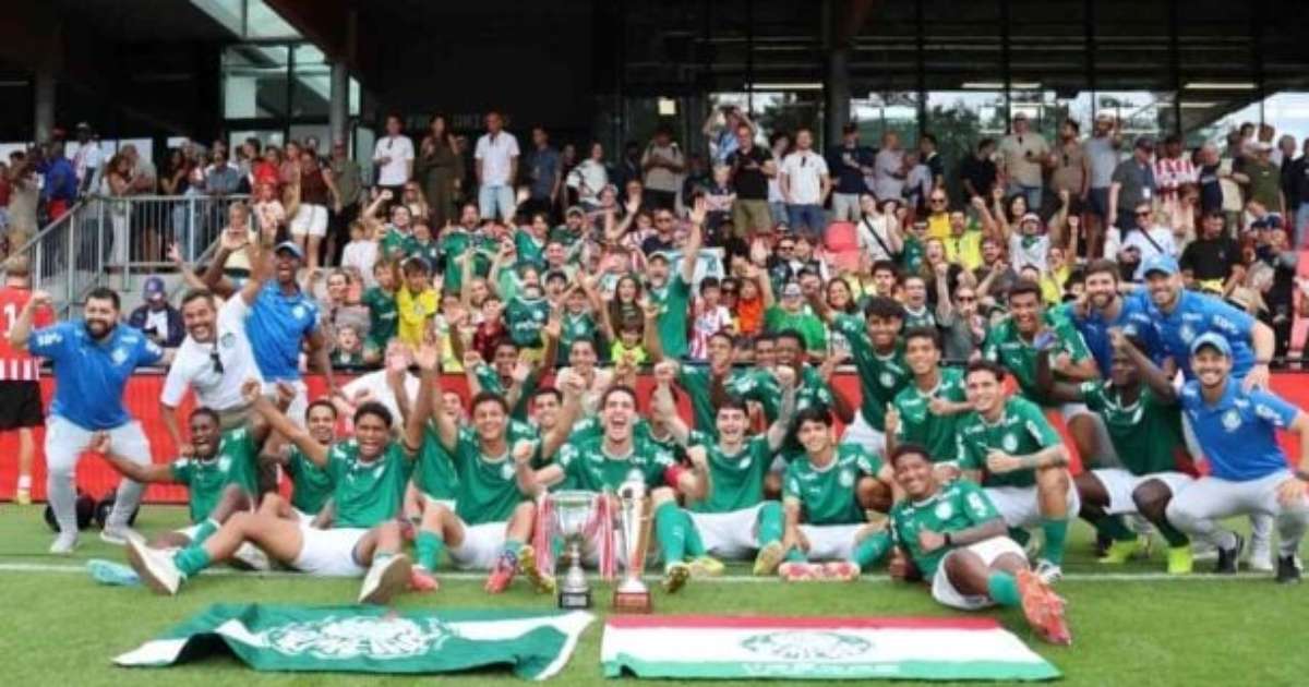 Palmeiras se consagra campeão do torneio sub-20 na Holanda com regulamento inovador