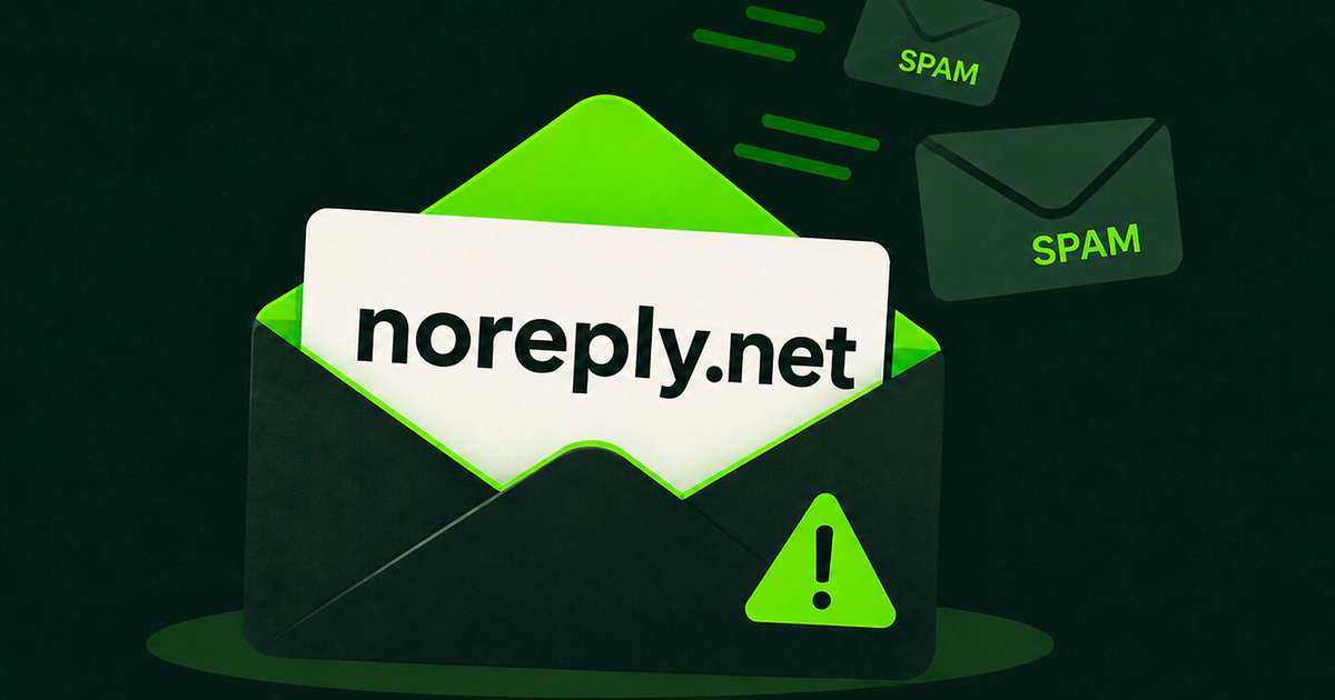 Parecia spam, mas eram dados privados: a história do homem que comprou o domínio "noreply.net" e recebeu 400.000 e-mails