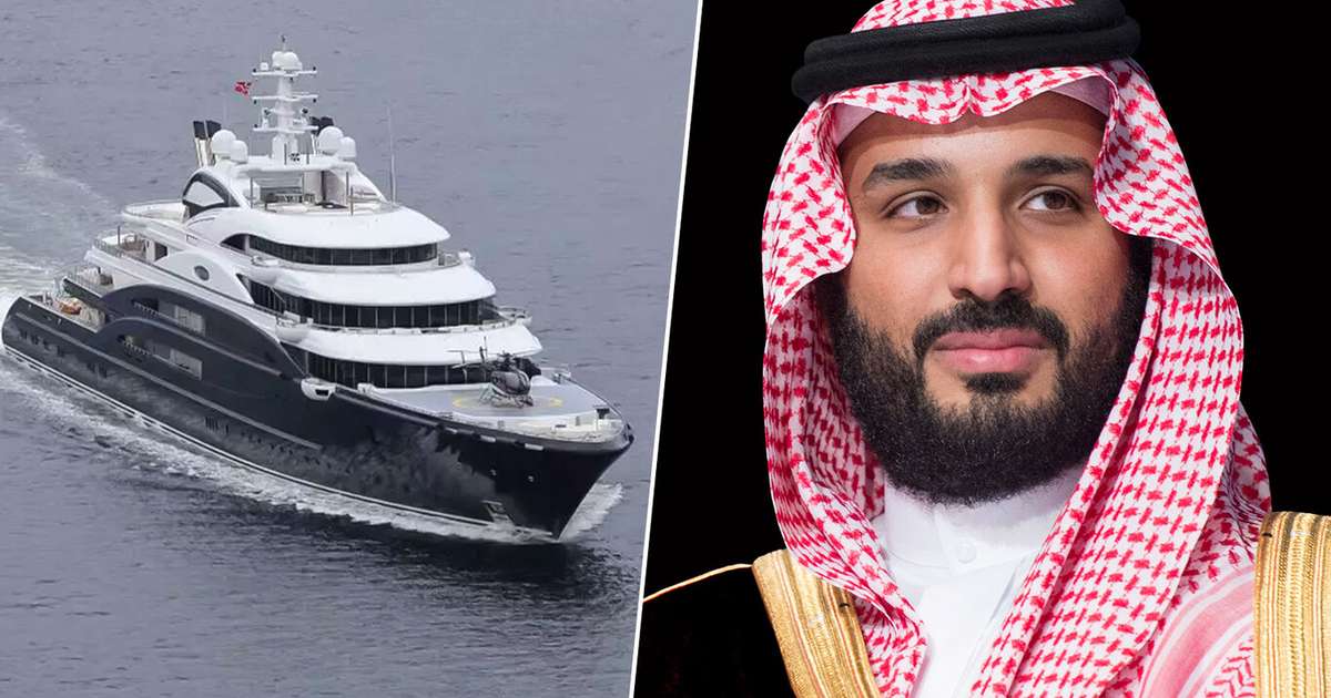 Príncipe saudita sofre de enjoo marítimo, então encomendou um iate de 500 milhões de dólares para resolver o problema