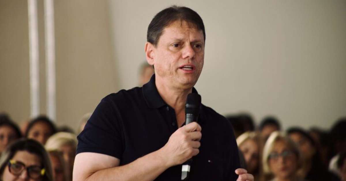 Tarcísio diz que melhora na segurança demora para ser percebida pela população