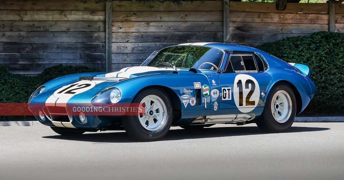 Le Mans: Shelby Cobra Daytona Coupe, primeiro ‘matador de Ferraris’, é vendido por preço recorde