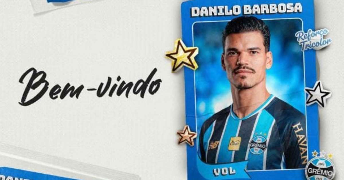 Danilo Barbosa treina e pode estrear pelo Grêmio em jogo decisivo contra o Bragantino