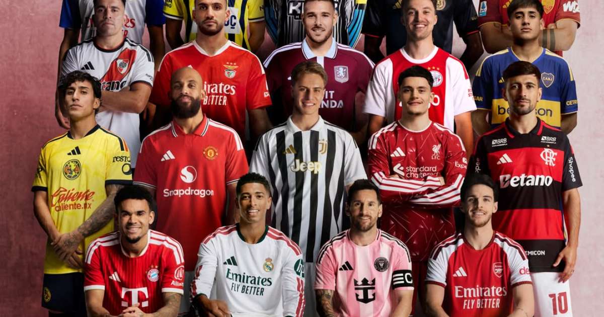 FLAMENGO GIGANTE! Adidas coloca Arrascaeta ao lado de Messi e Bellingham em campanha global
