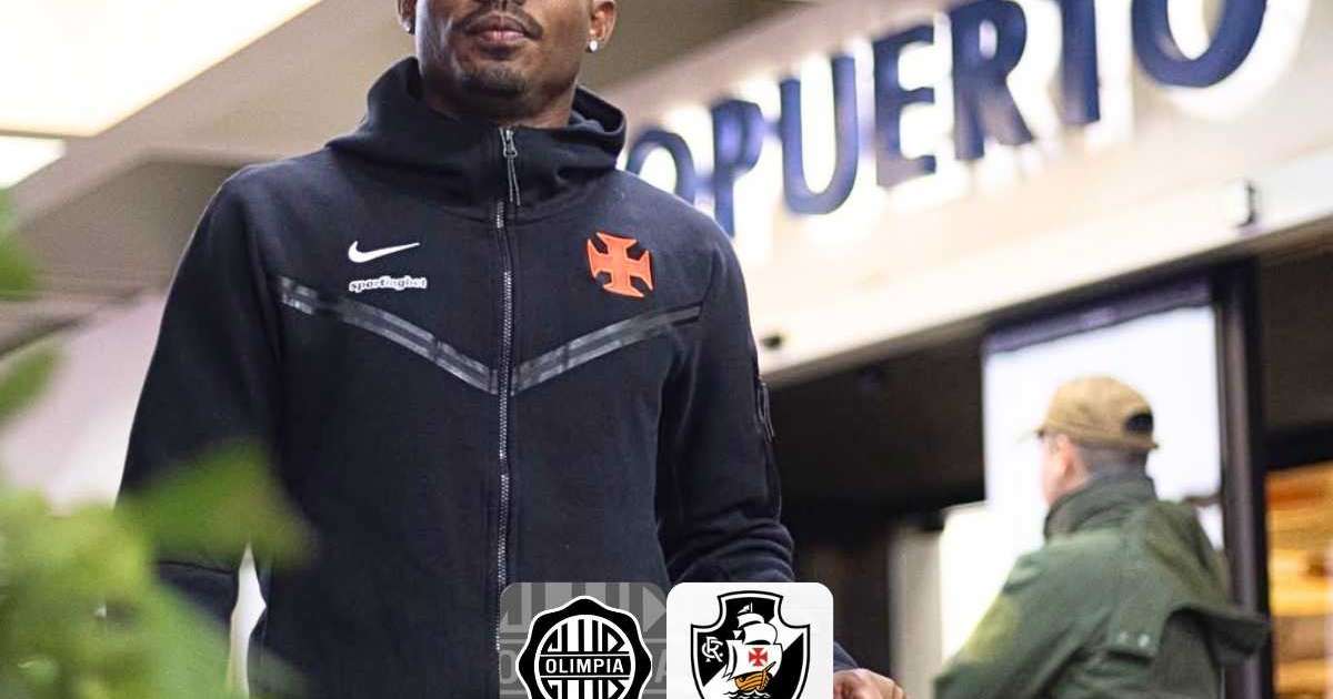 Olimpia x Vasco: onde assistir, horário e escalações do jogo da Sul-Americana