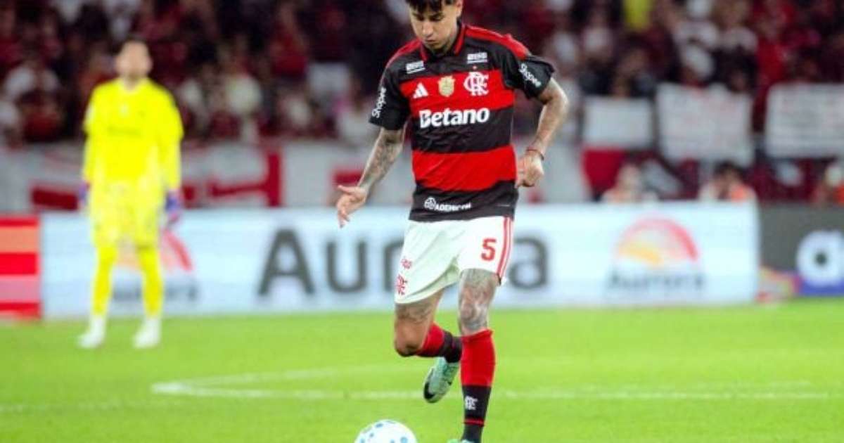 Flamengo avança nas negociações para renovar com Pulgar e manter o meio-campista no elenco