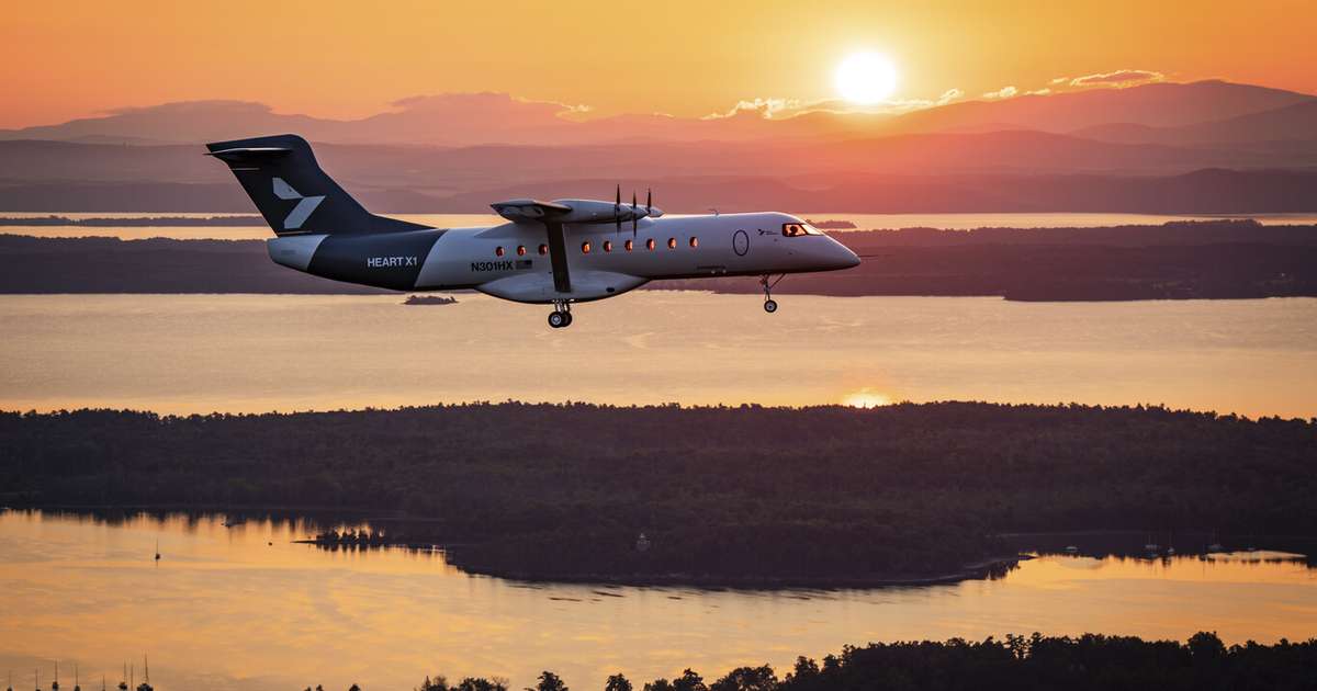 Maior avião elétrico do mundo completou voo inaugural: gastou apenas cinco dólares em eletricidade