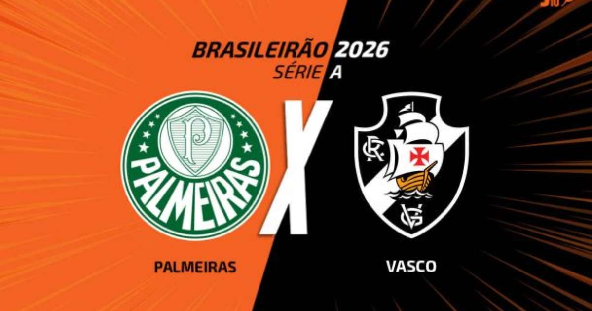 Palmeiras x Vasco: onde assistir, escalações e arbitragem