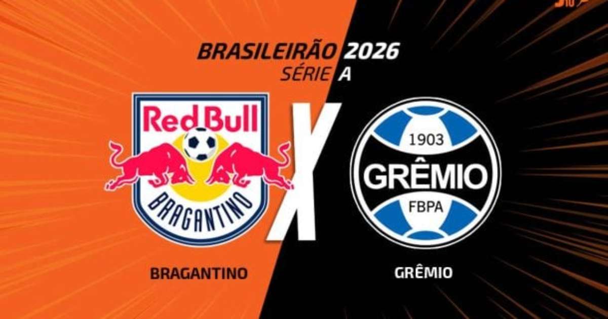 Bragantino e Grêmio se encontram em Bragança em um duelo que pode mudar as aspirações na tabela