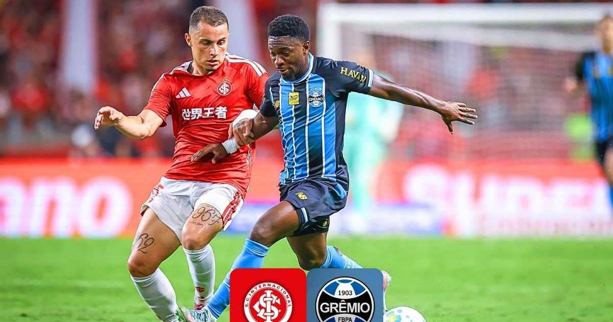 Internacional x Grêmio AO VIVO: placar, lances e onde assistir