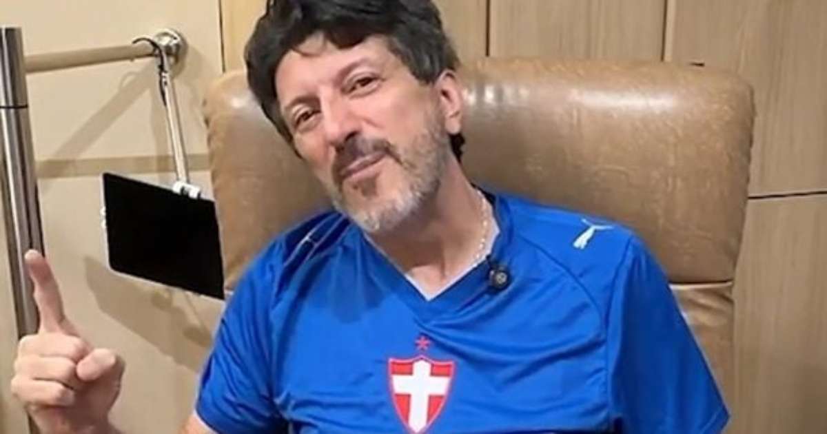 Em vídeo emocionante, Lito Sousa se inspira na virada do Palmeiras para lutar contra doença rara
