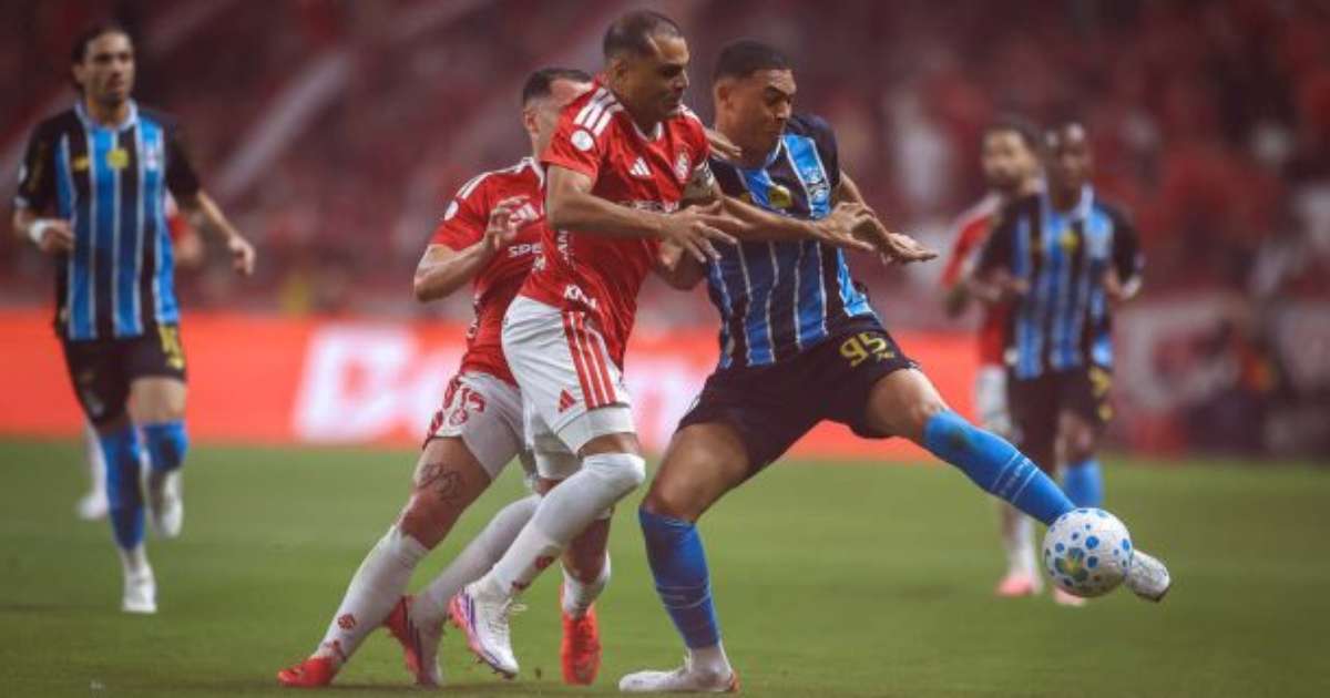 Inter e Grêmio empatam em jogo tenso pela ida das quartas da Copa do Brasil