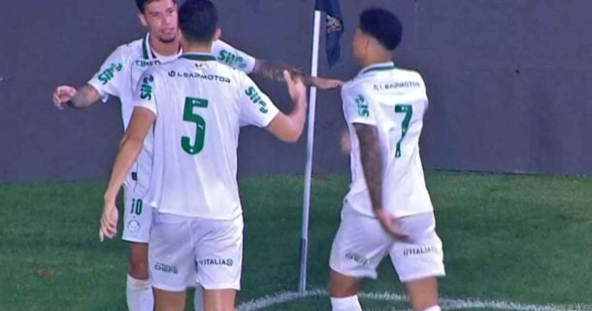 Érik Belé brilha e garante vantagem ao Palmeiras na final do Sub-20 contra o Vasco em São Januário