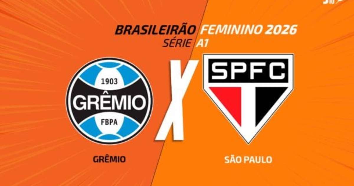 Grêmio e São Paulo se enfrentam em duelo decisivo nas quartas do Brasileiro Feminino