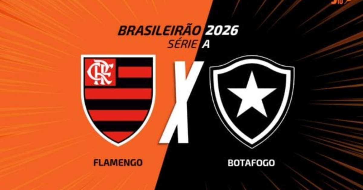 Pressionado pela caça ao líder Palmeiras, Flamengo enfrenta o Botafogo em decisão no Brasileirão