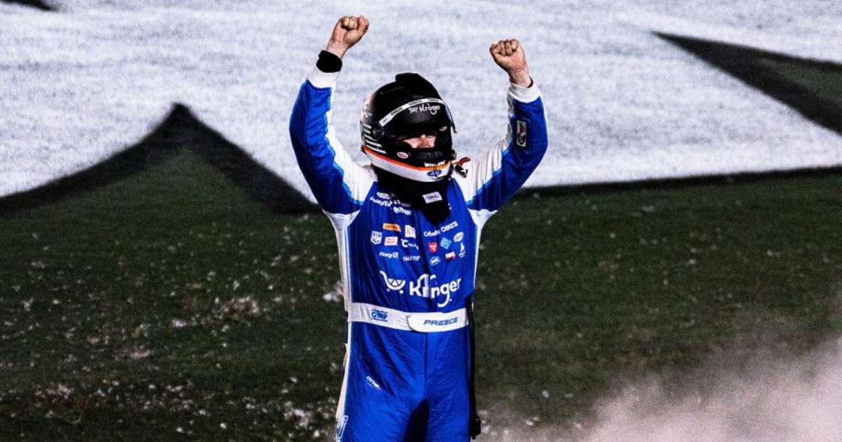 NASCAR Cup: Ryan Preece vence pela primeira vez em Daytona e garante última vaga no The Chase