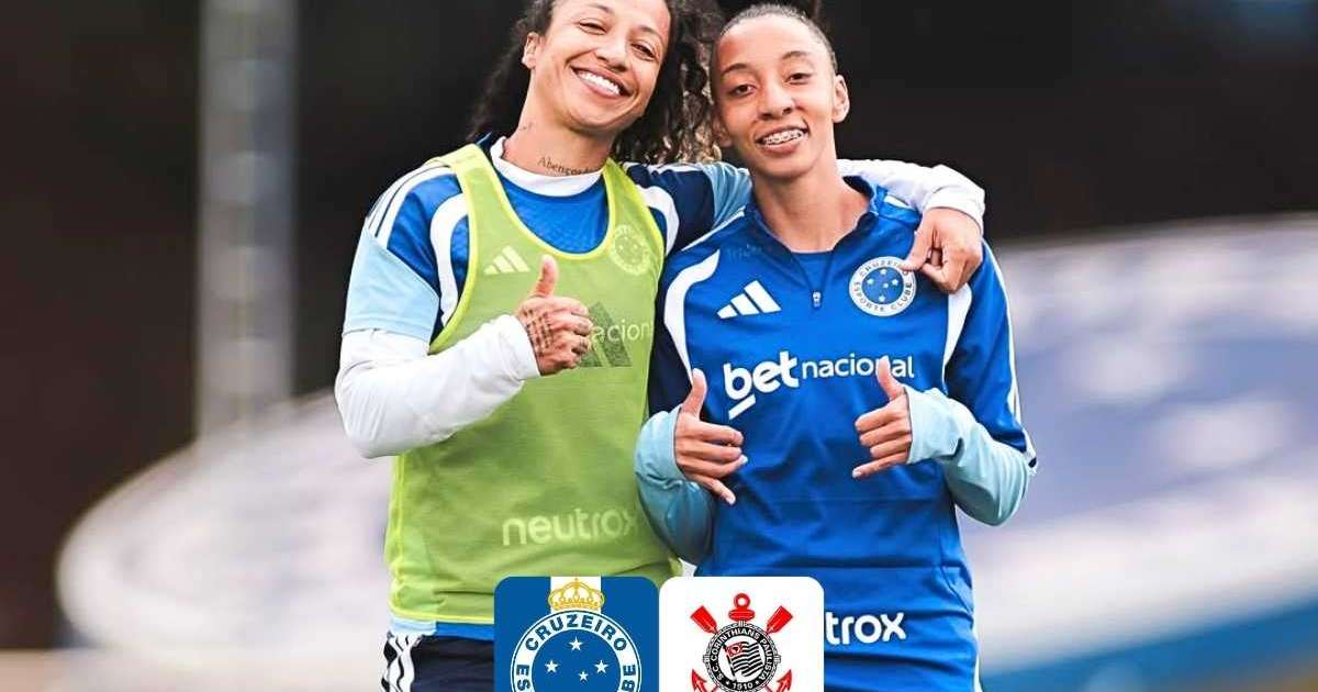Cruzeiro e Corinthians se enfrentam em duelo decisivo das quartas do Brasileirão Feminino