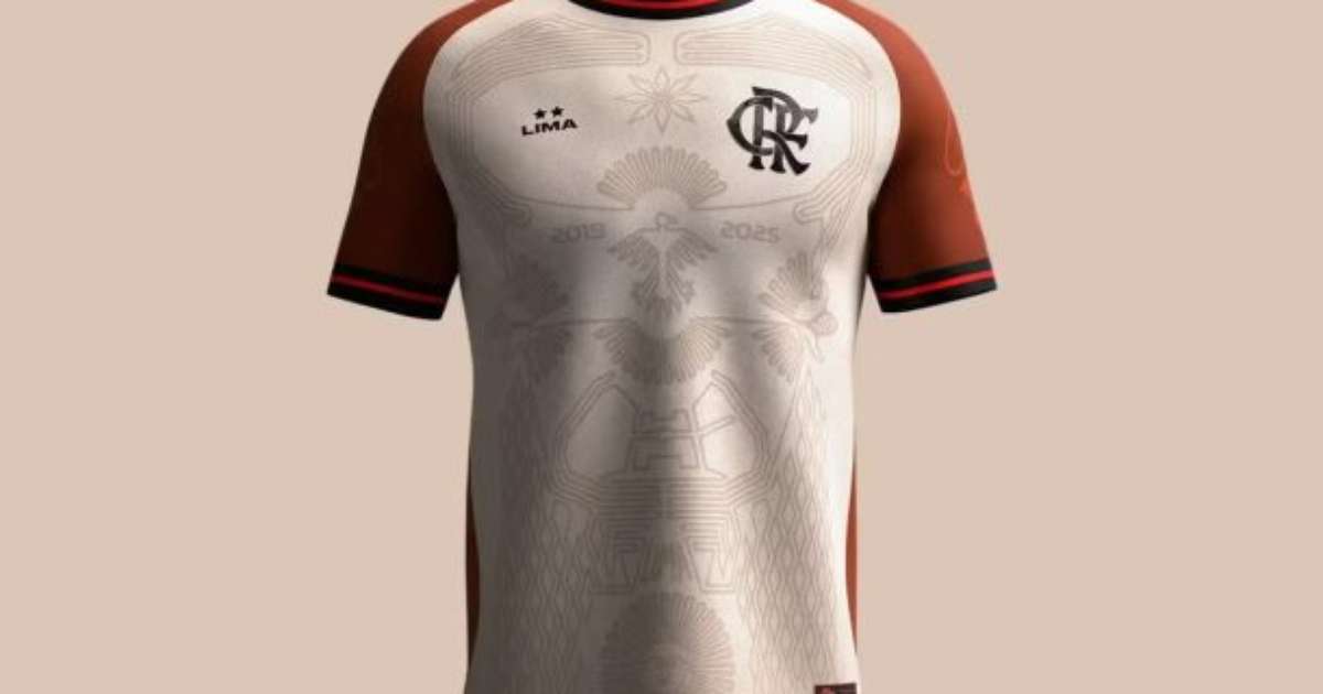 Flamengo revela camisa vencedora do Manto da Nação: 'Urubu de Lima'