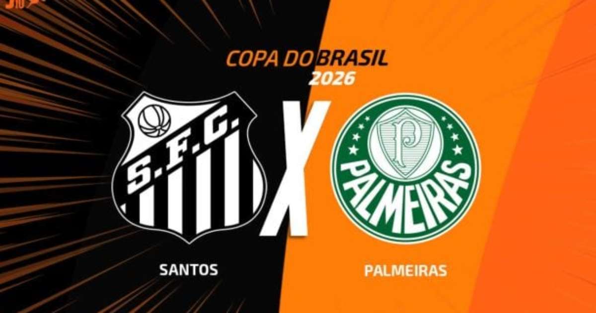 Santos x Palmeiras: onde assistir e tudo sobre o jogo da Copa do Brasil