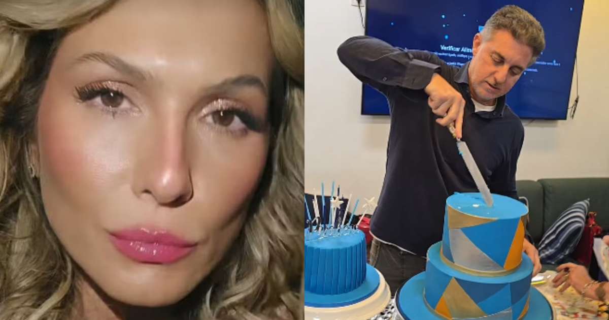 Lívia Andrade revela exigência da festa de aniversário de Luciano Huck: 'A partir daqui'