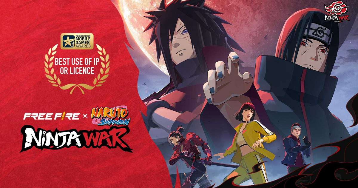Free Fire conquista prêmio no Pocket Gamer Mobile Games Awards 2026