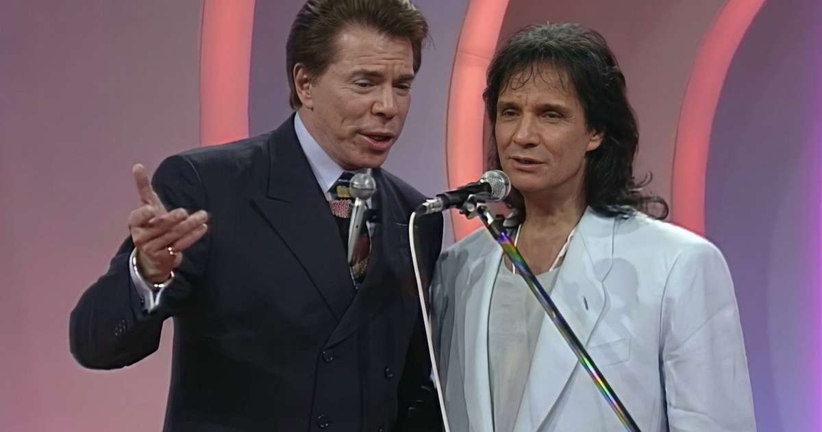 O dia que Roberto Carlos negou a Silvio Santos que seus casamentos tivessem dado errado: “O terceiro vai durar para sempre”