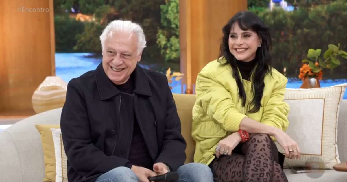 Antônio Fagundes e Alexandra Martins relembram início do namoro