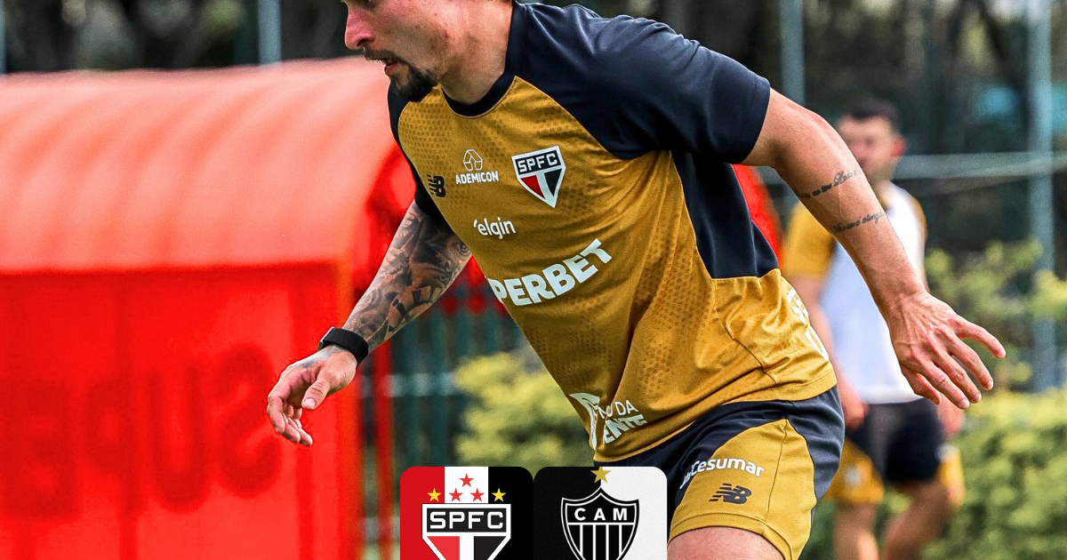 São Paulo x Atlético-MG: veja onde assistir, escalações e arbitragem