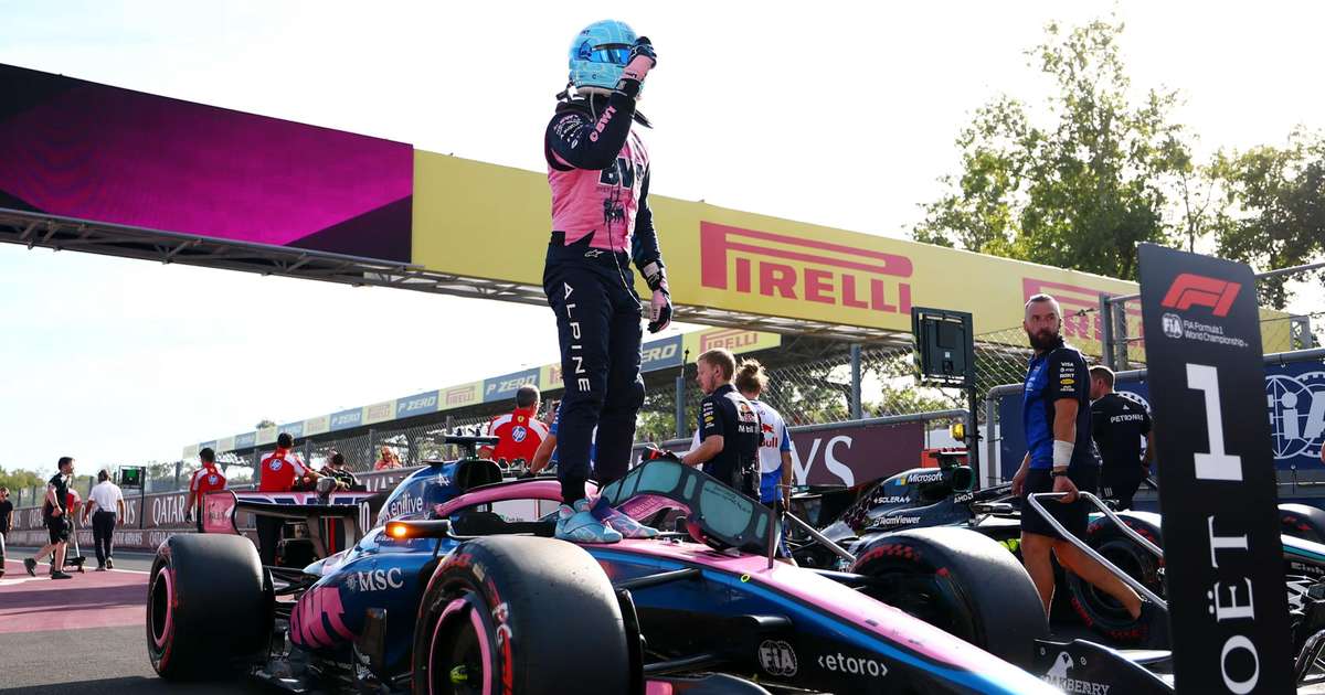 F1: Pierre Gasly faz história em Monza e conquista primeira pole da carreira