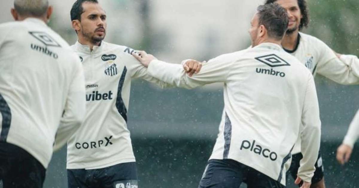 Lima treina pela primeira vez e é relacionado pelo Santos; veja lista