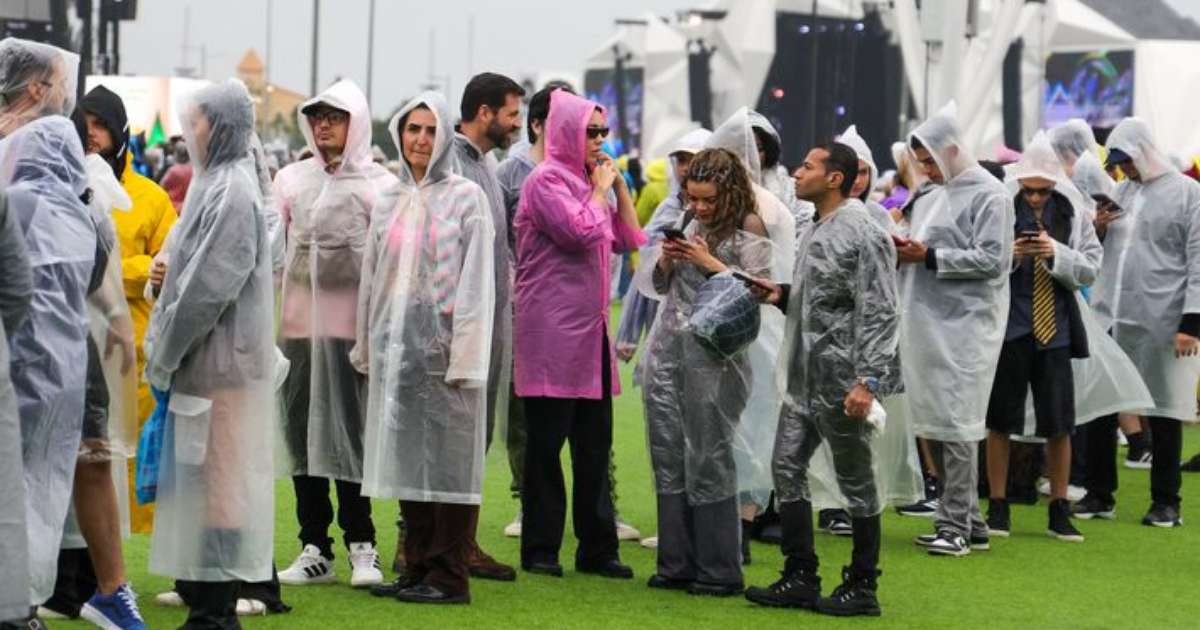 Chuva forte suspende atrações no Rock in Rio 2026