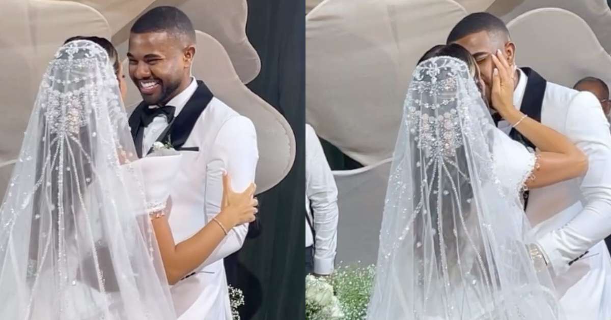 Choro no altar, bolo de 2,5 metros e 50 quilos e R$ 240 mil em vasos: Davi Brito se casa com influenciadora Emilly Araújo em MEGA cerimônia e deixa a web em choque com luxo; veja fotos!