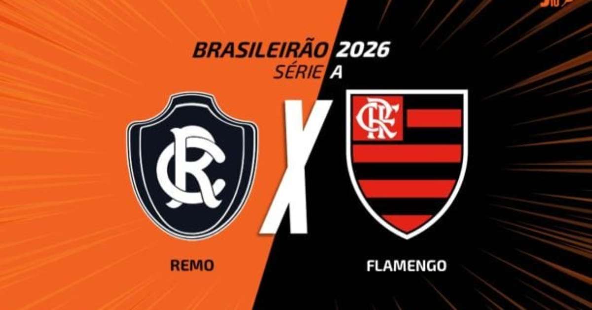 Remo x Flamengo, AO VIVO, com a Voz do Esporte, às 14h30